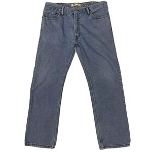 VTG‎ LEVI'S 505 Jeans Men 38x32 Blue Straight Leg Zip Fly Light Wash Lesotho Y2K